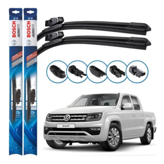 Jogo Palheta Parabrisa Original Bosch Vw Amarok 2013 A 2024 em Oferta na Shopee