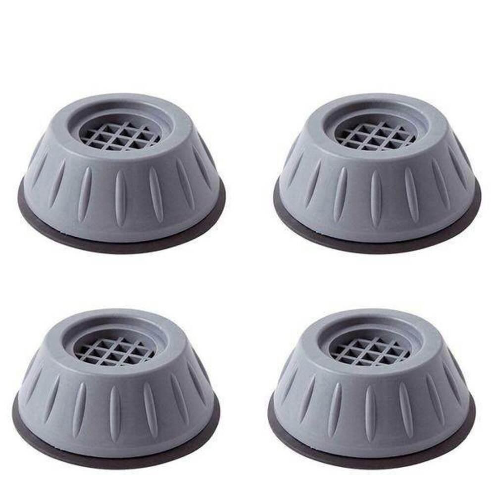 PES NIVELADOR MULTIUSO ANTI VIBRACAO KIT 4 PEZINHOS MAQUINA DE LAVAR FOGAO GELADEIRA SECADORA