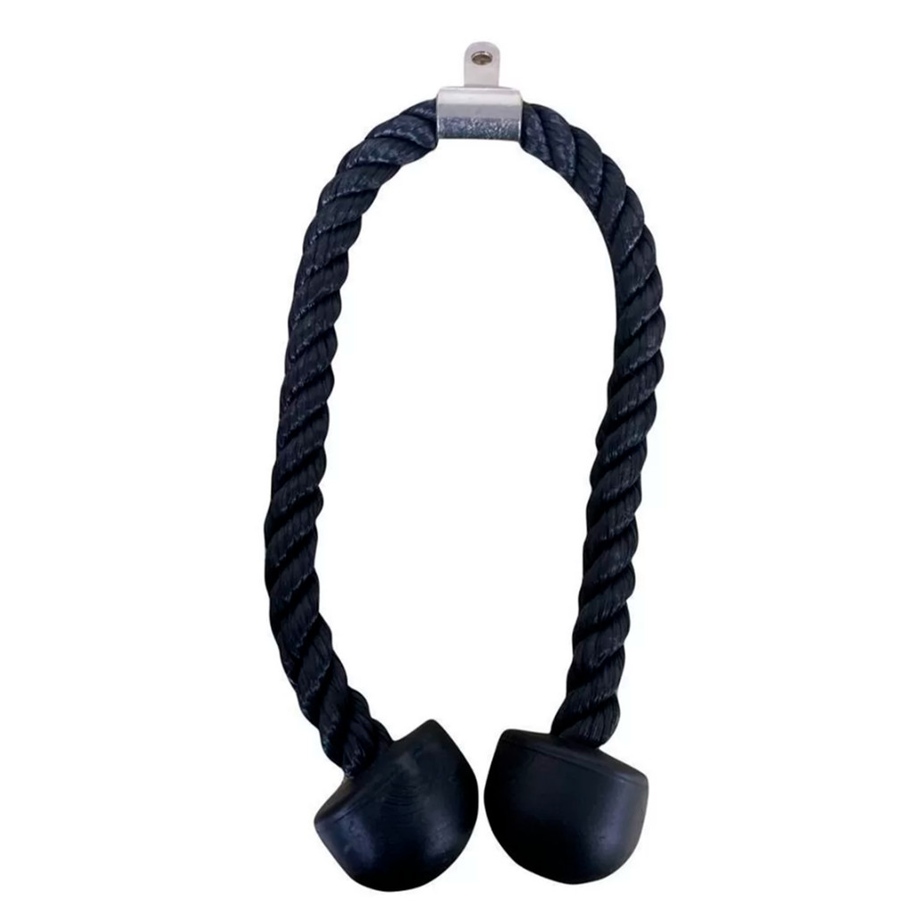 PUXADOR CORDA  NAVAL TRANÇADA TRICEPS CROSS OVER ACADEMIA