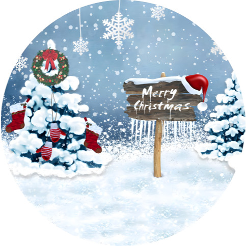 NOVO Painel Festa Infantil Redondo Placa merry christmas+ Arco, Suporte incluso. Fazemos personalizado com qualquer tema. Confeccionado em Lona fosca, impressão de alta resolução. cenário , p/ Decoração