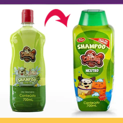 Shampoo Neutro CatDog & Cia para Cães e Gatos - 700 mL