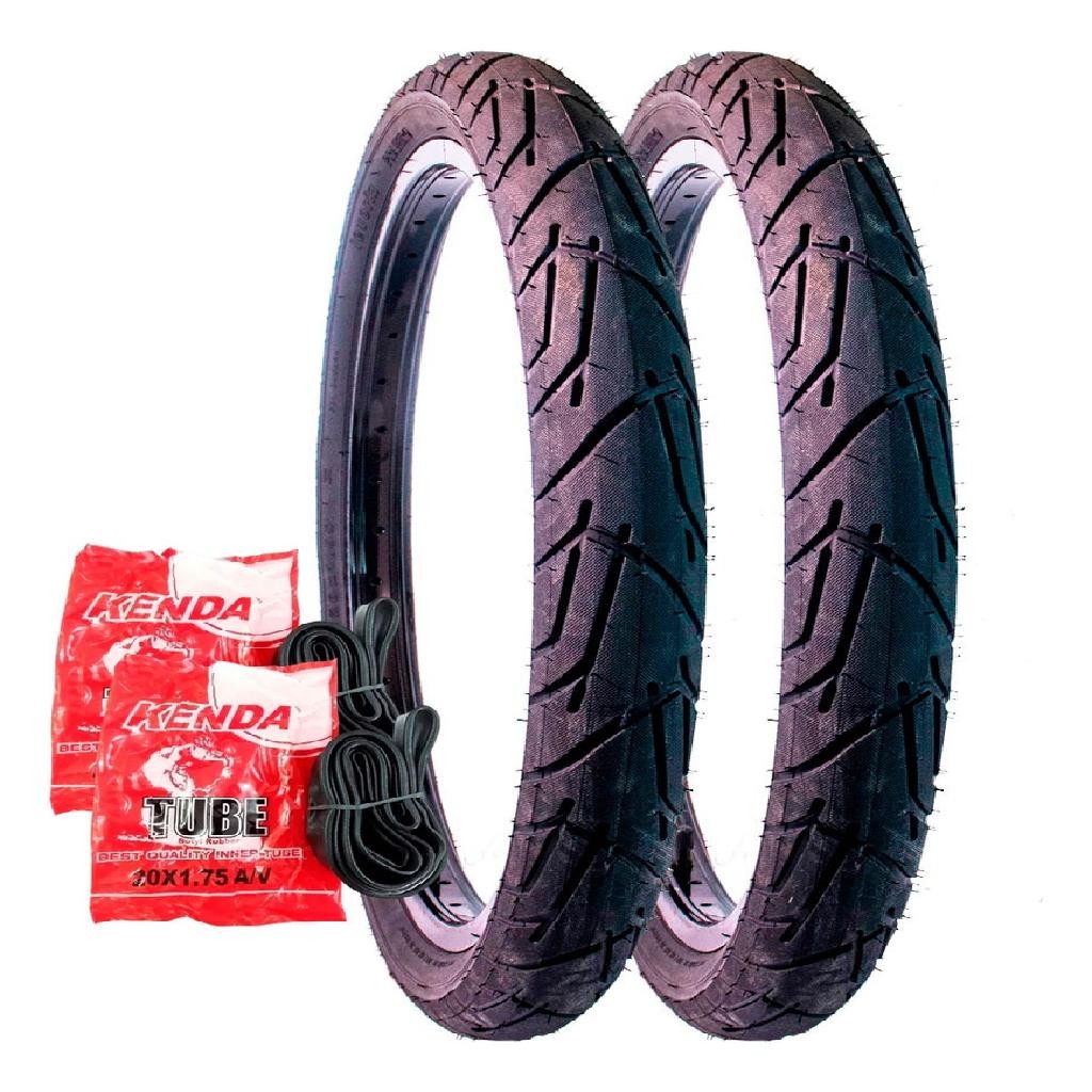 Par Pneu Aro 20x1.95 Praieiro Levorin Balão + 2 Câmaras Ar - Sports & Outdoors