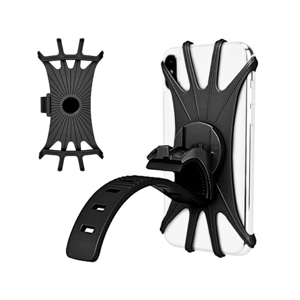 Suporte Universal de Silicone para Celular 360º Bike e Moto em Oferta na Shopee
