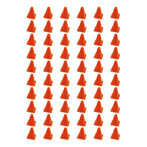 Kit 60 Mini Cones Para Carrinhos Escala Hot Wheels em Oferta na Shopee