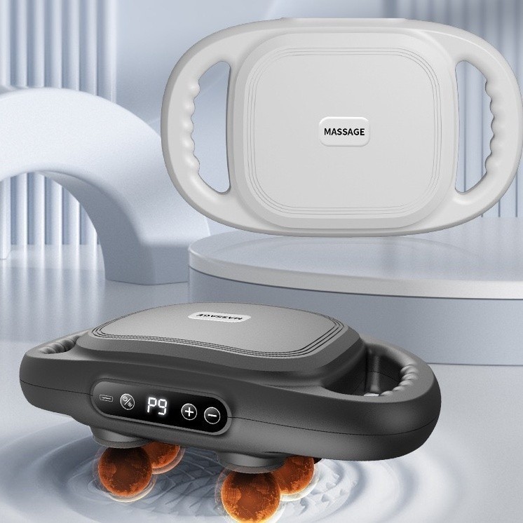 Novo pistola de fáscia de seis cabeças relaxante muscular profundo massageador de corpo inteiro -KODI06091/92