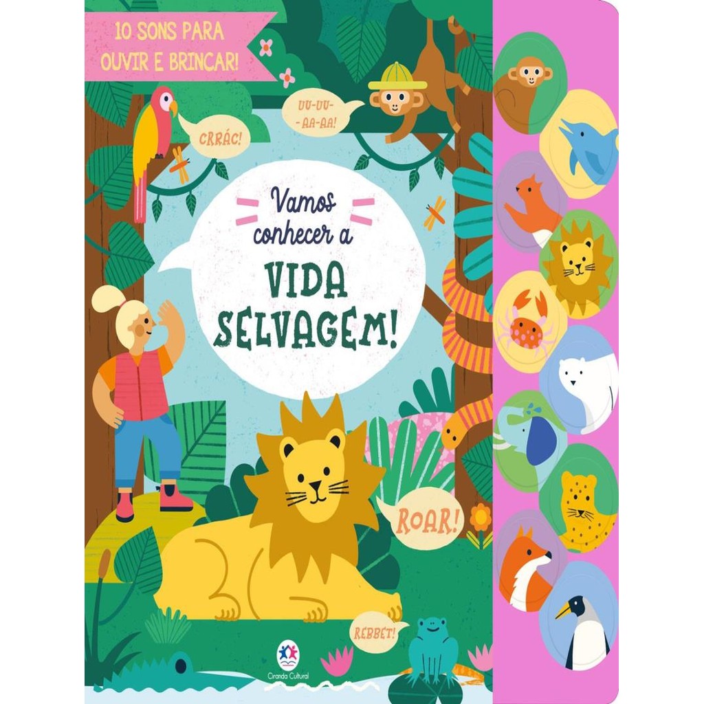 Livro - Vamos Conhecer A Vida Selvagem!