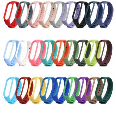 Pulseira Silicone Qualidade Premium para Mi Band 3 4 5 6 7 8 9 10 [Envio HOJE | SELECIONE]