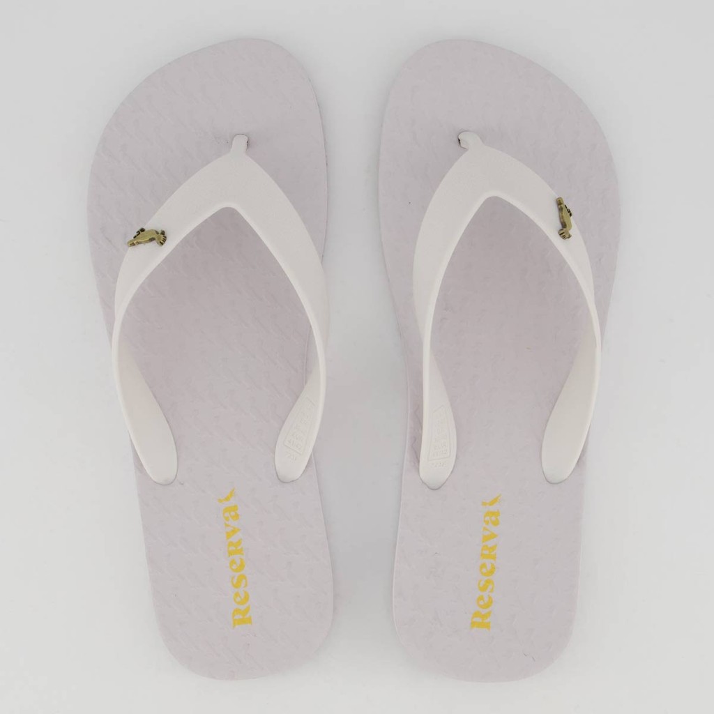 Chinelo Reserva Trancoso Logo Branco em Oferta na Shopee