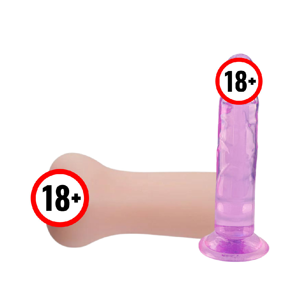 Kit Masturbador masculino vagina + Pênis realístico silicone — imagem 2 de 2