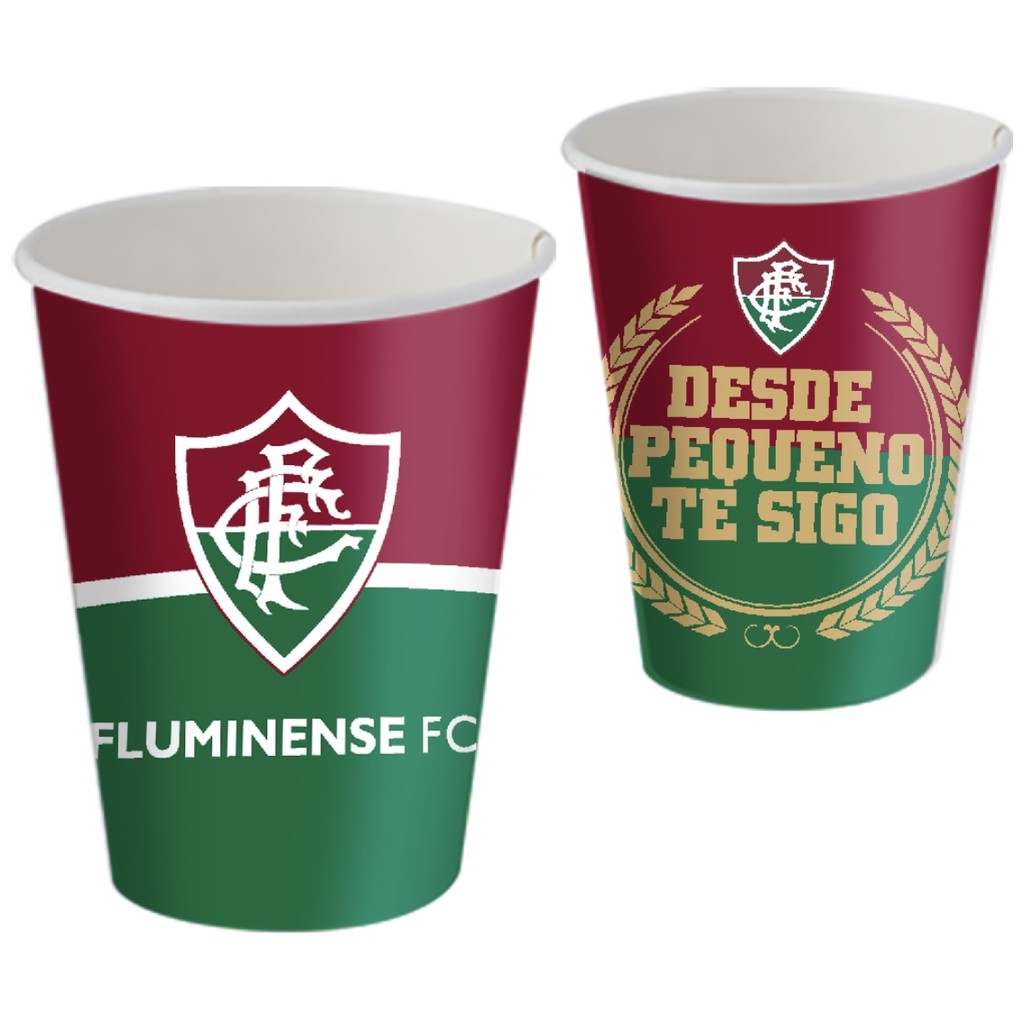 8~32 COPO PAPEL FESTA  FLUMINENSE  200ML FESTCOLOR em Oferta na Shopee