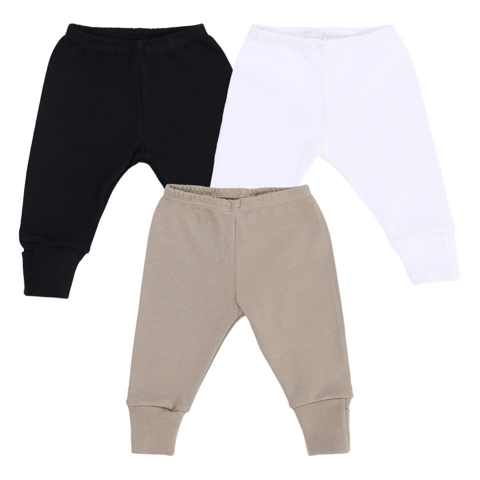 Kit Mijão Vira Pé Baby Best Algodão Pima - 3 Peças em Oferta na Shopee