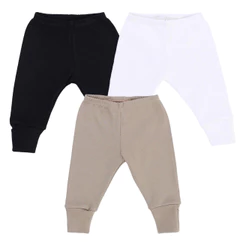 Kit Mijão Vira Pé Baby Best Algodão Pima - 3 Peças