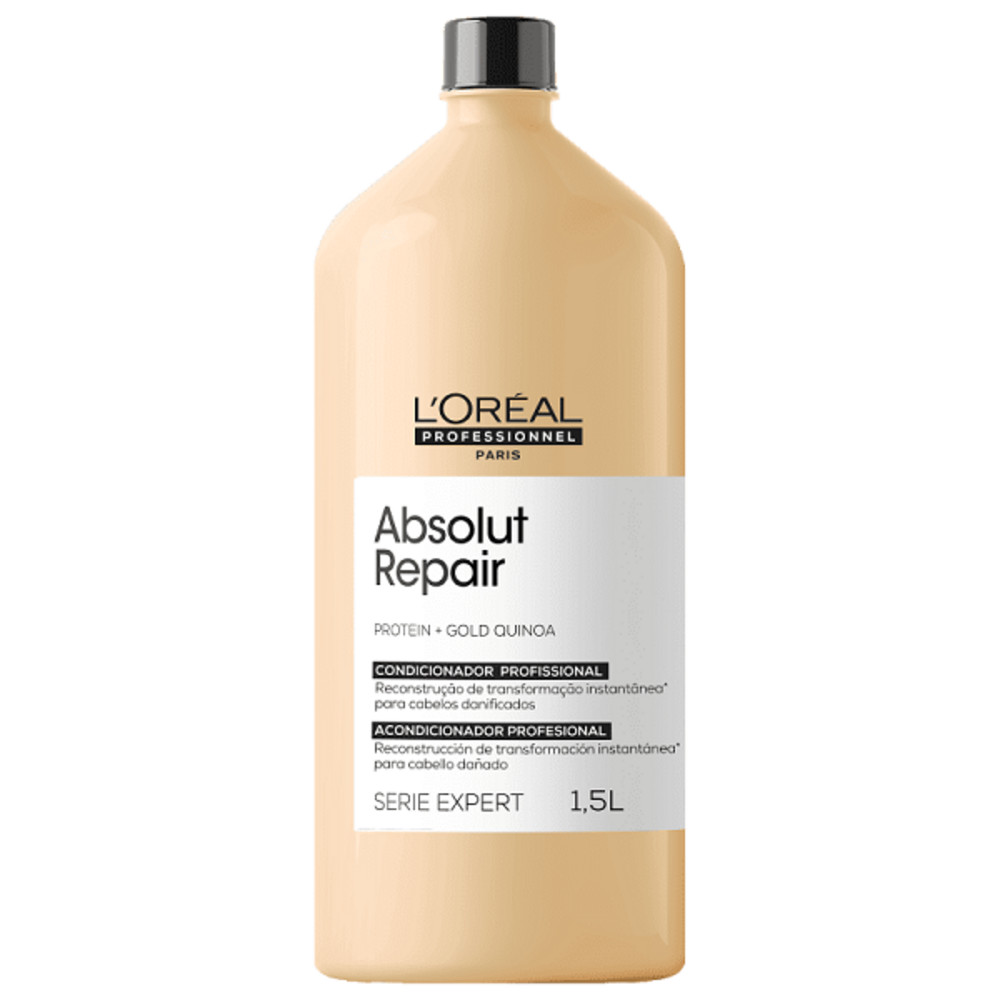L'Oréal Professionnel Serie Expert Absolut Repair Gold Quinoa Protein - Condicionador 1,5L em Oferta na Shopee