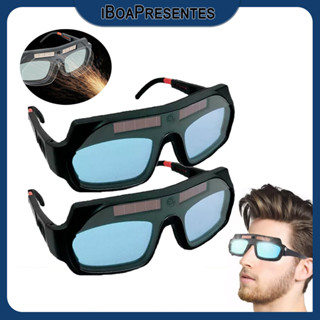 Óculos De Soldagem Com Escurecimento Automático Protegem Contra Respingos E Brilho em Oferta na Shopee