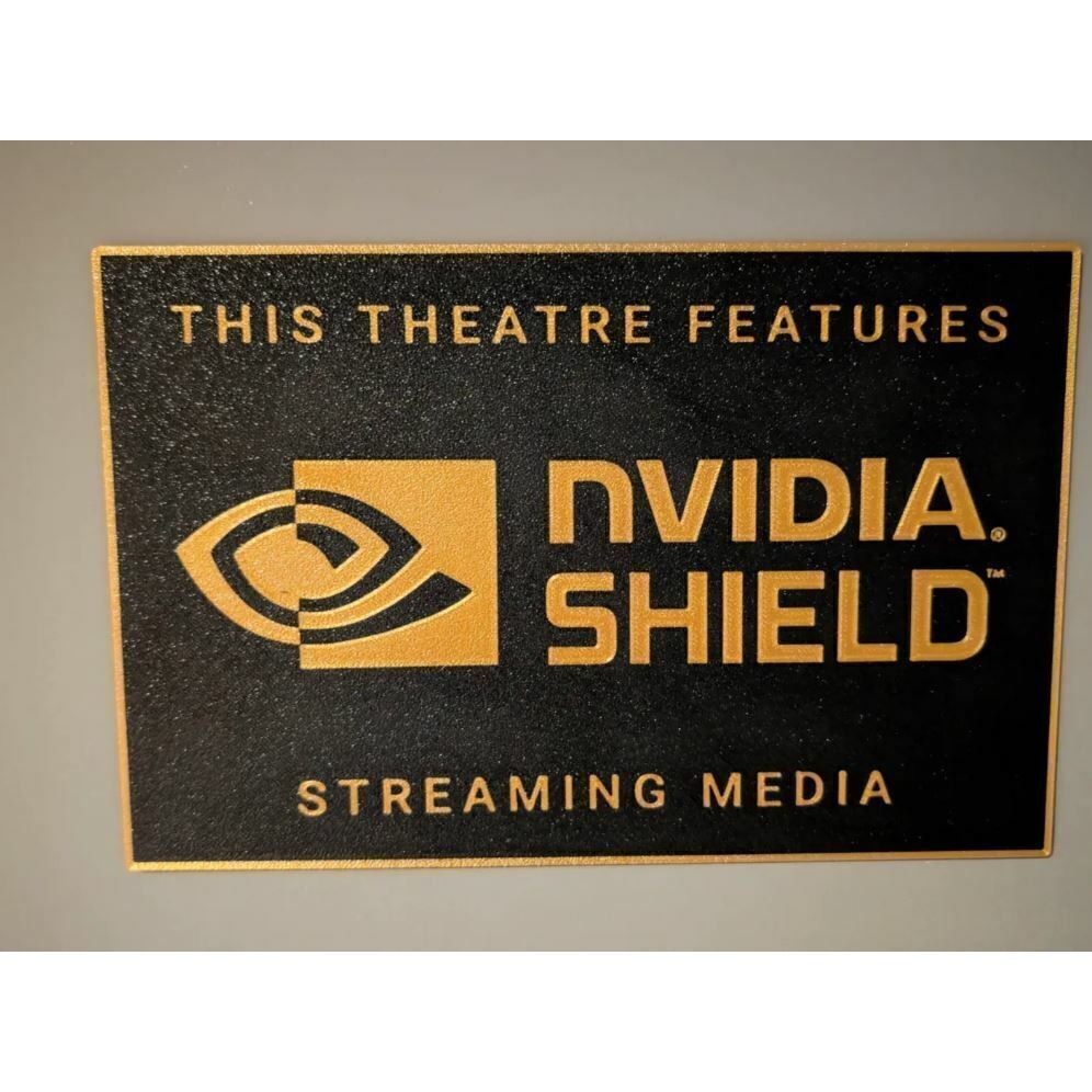 Nvidia Shield Decoração Geek Sala De Cinema Home Theater