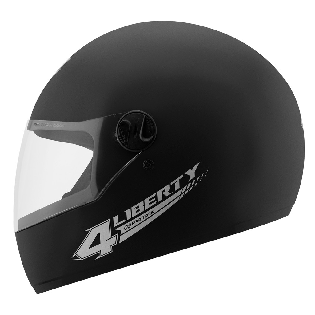Capacete Fechado Moto Liberty Four Preto Fosco Pro Tork Tamanho 56 58 60 Masculino Feminino Com Viseira em Oferta na Shopee