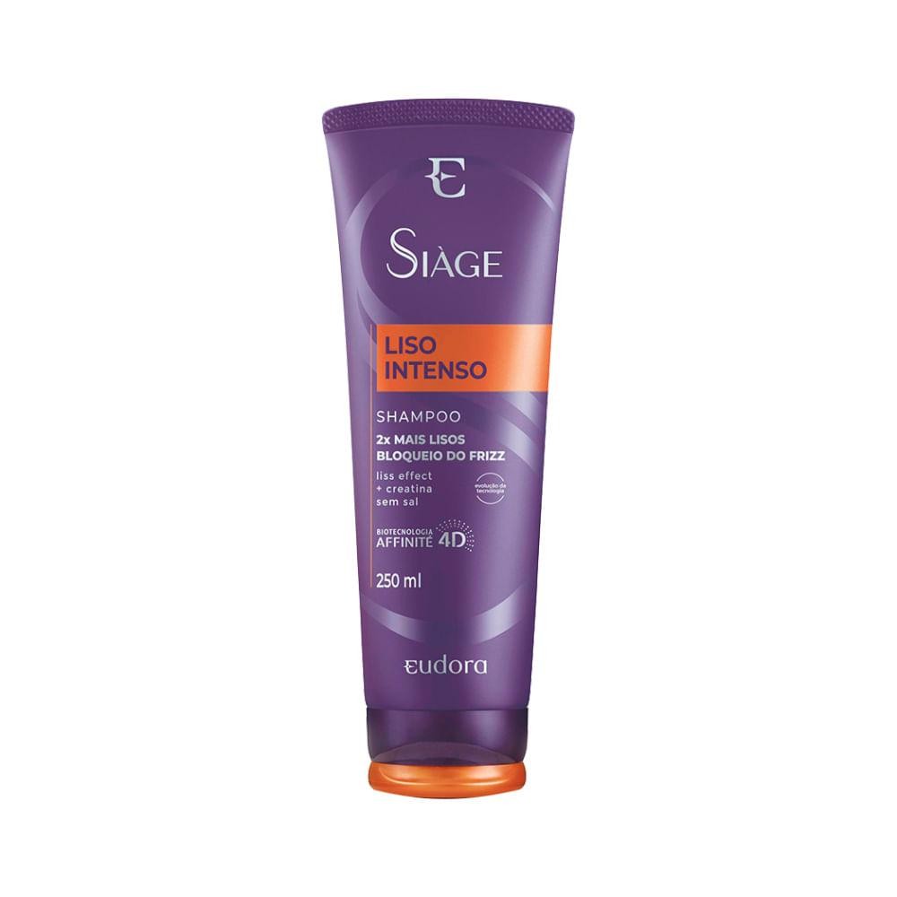 SHAMPO EUDORA SIAGE LISO INTENSO 250ML em Oferta na Shopee