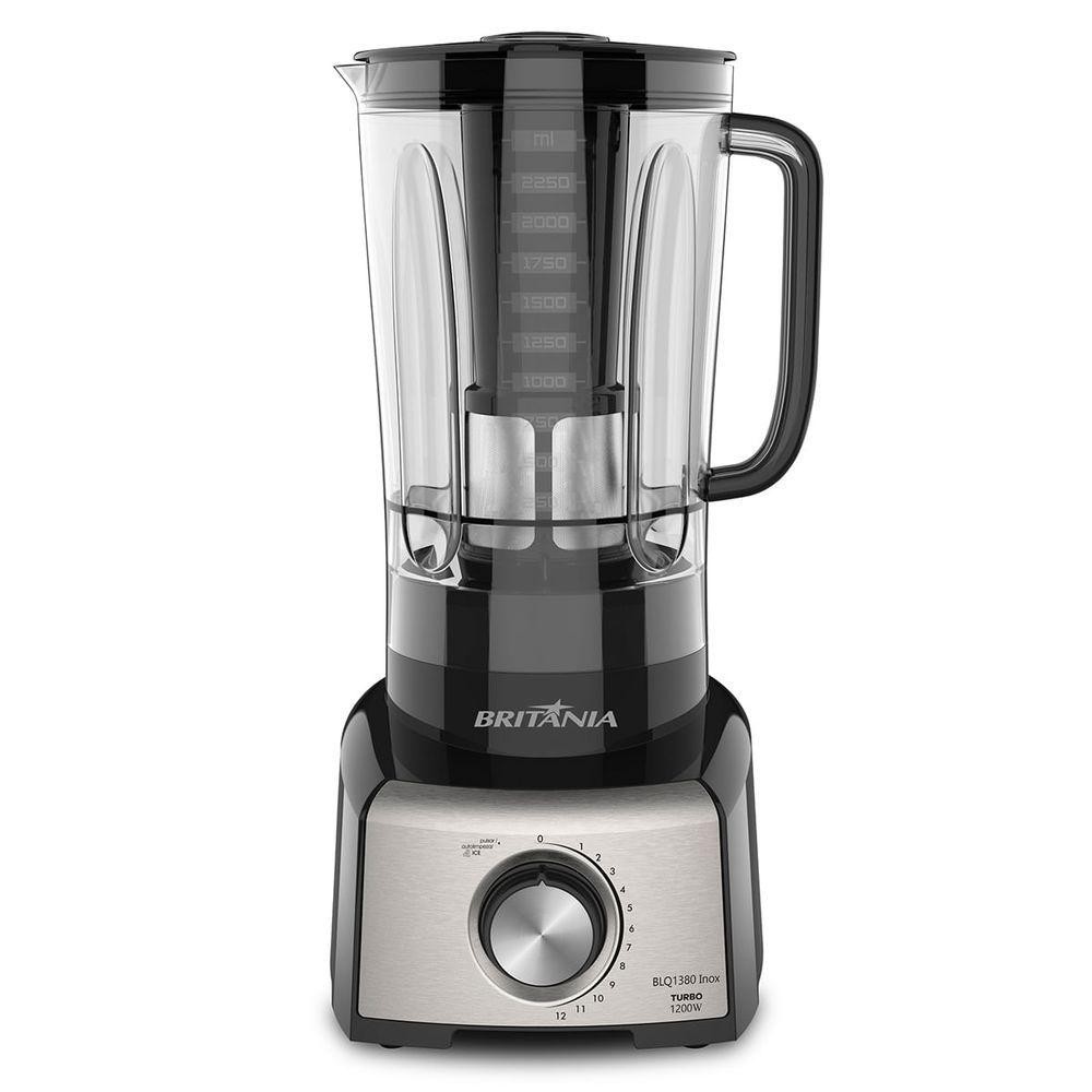Liquidificador Britânia BLQ1380P Pro Maxx 6 Inox 3L 1200W 110V em Oferta na Shopee