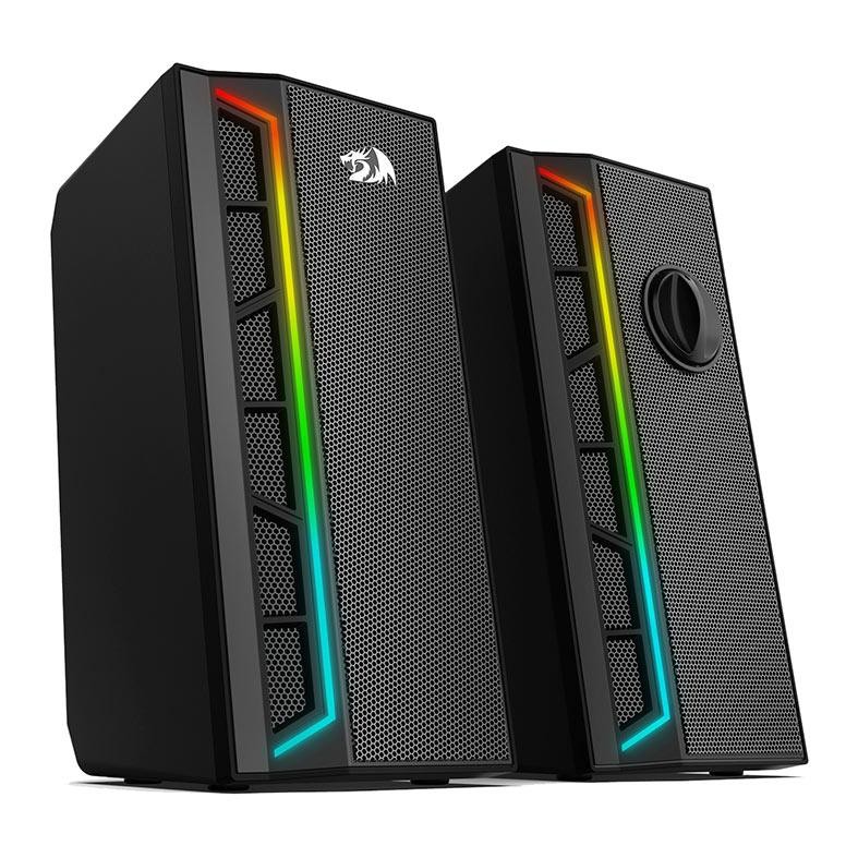 Caixa de Som Redragon Calliope, RGB, 5W RMS, USB e P2, Preta, GS580 - Audio