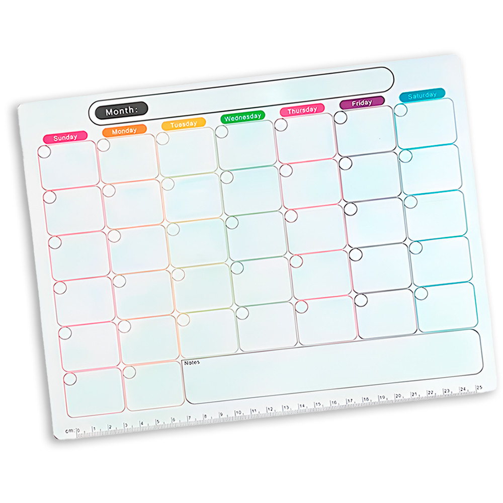 Planner Mensal Lousa Quadro Magnético De Geladeira Recados em Oferta na Shopee
