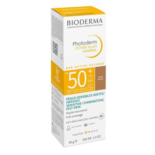 Protetor Solar FPS50 Photoderm Cover Touch Mineral Cor 4 Escuro Bioderma em Oferta na Shopee