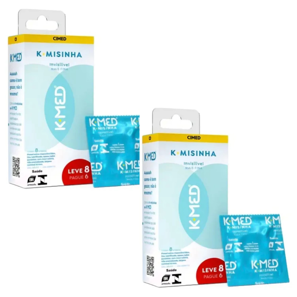 Kit C/ 2un K-med K-misinha Preservativo Invisível Leve 8 Page 6 Cimed em Oferta na Shopee