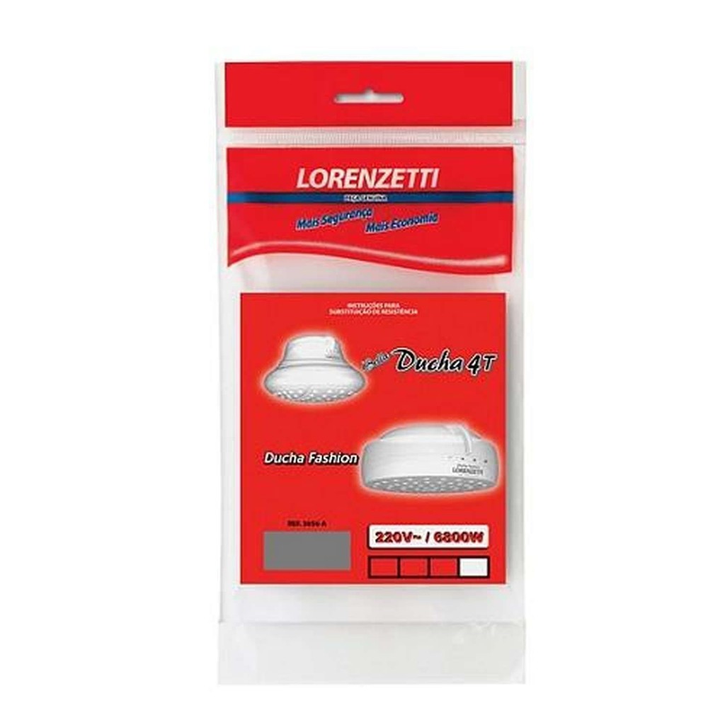 Resistência Bella Chuveiro Ducha 4T 127V para Chuveiro Ducha Bella Chuveiro Ducha Ultra - Lorenzetti