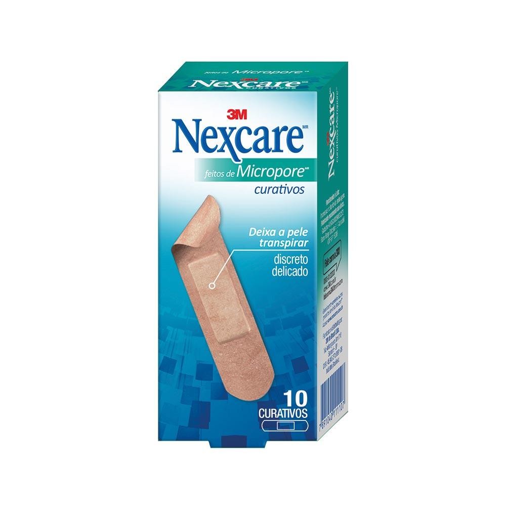 Curativos 3m Nexcare Micropore C/10un em Oferta na Shopee