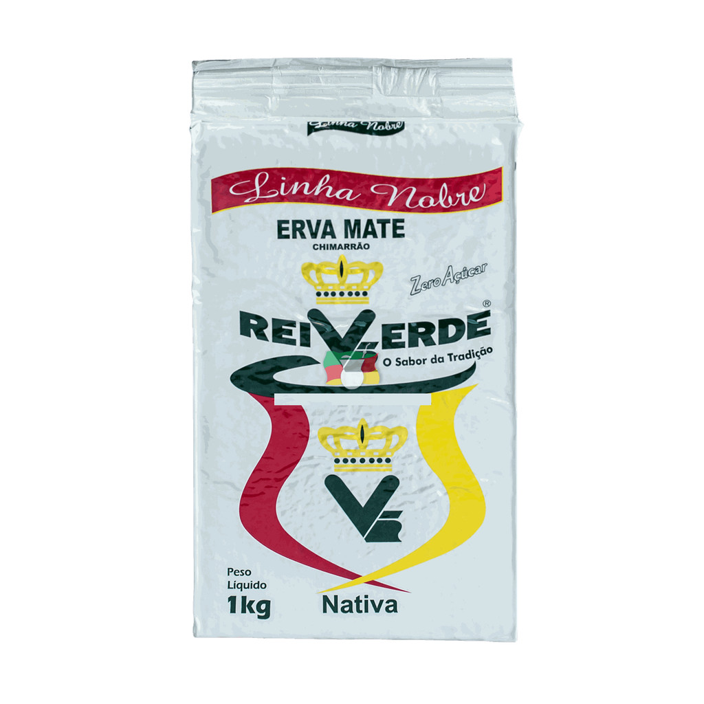 Erva Mate Chimarrão REI VERDE NOBRE Nativa Vácuo 1 Kg