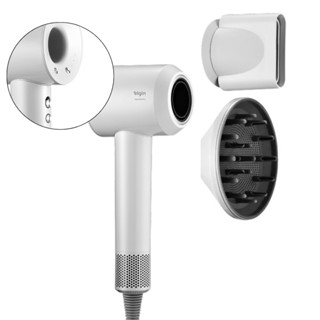 Secador de Cabelo 1800W Elgin Super Ionic Plus 3 Temperaturas com Jato Frio Branco SES2W em Oferta na Shopee