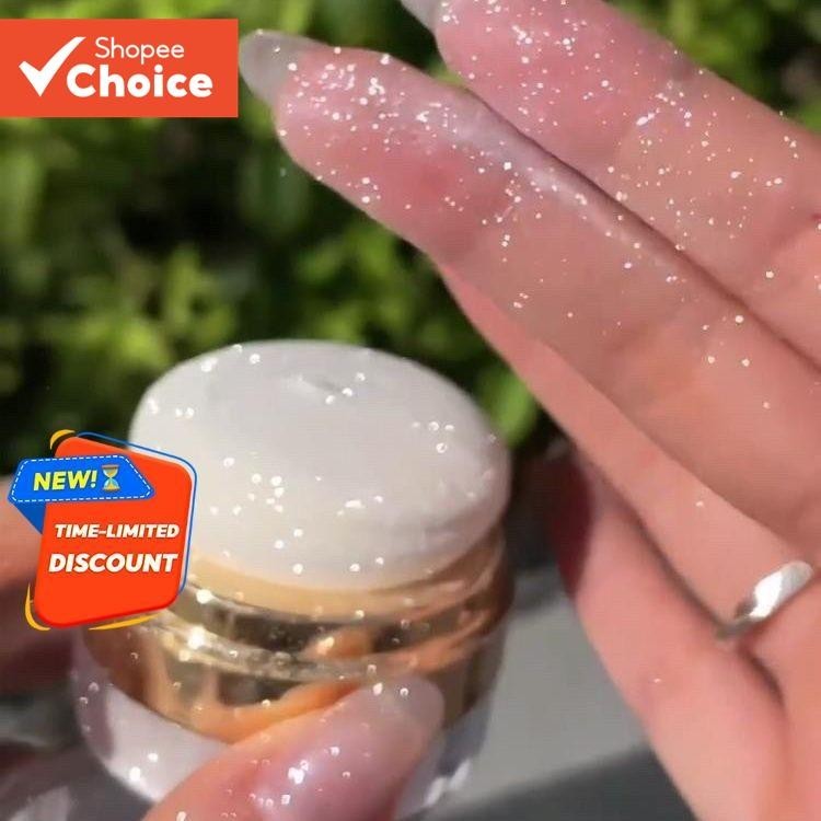 Espumante Fada Demônio Alta Luz Pó Corpo Brilhante Saltando Tapinhas Maquiagem Presente De Festa