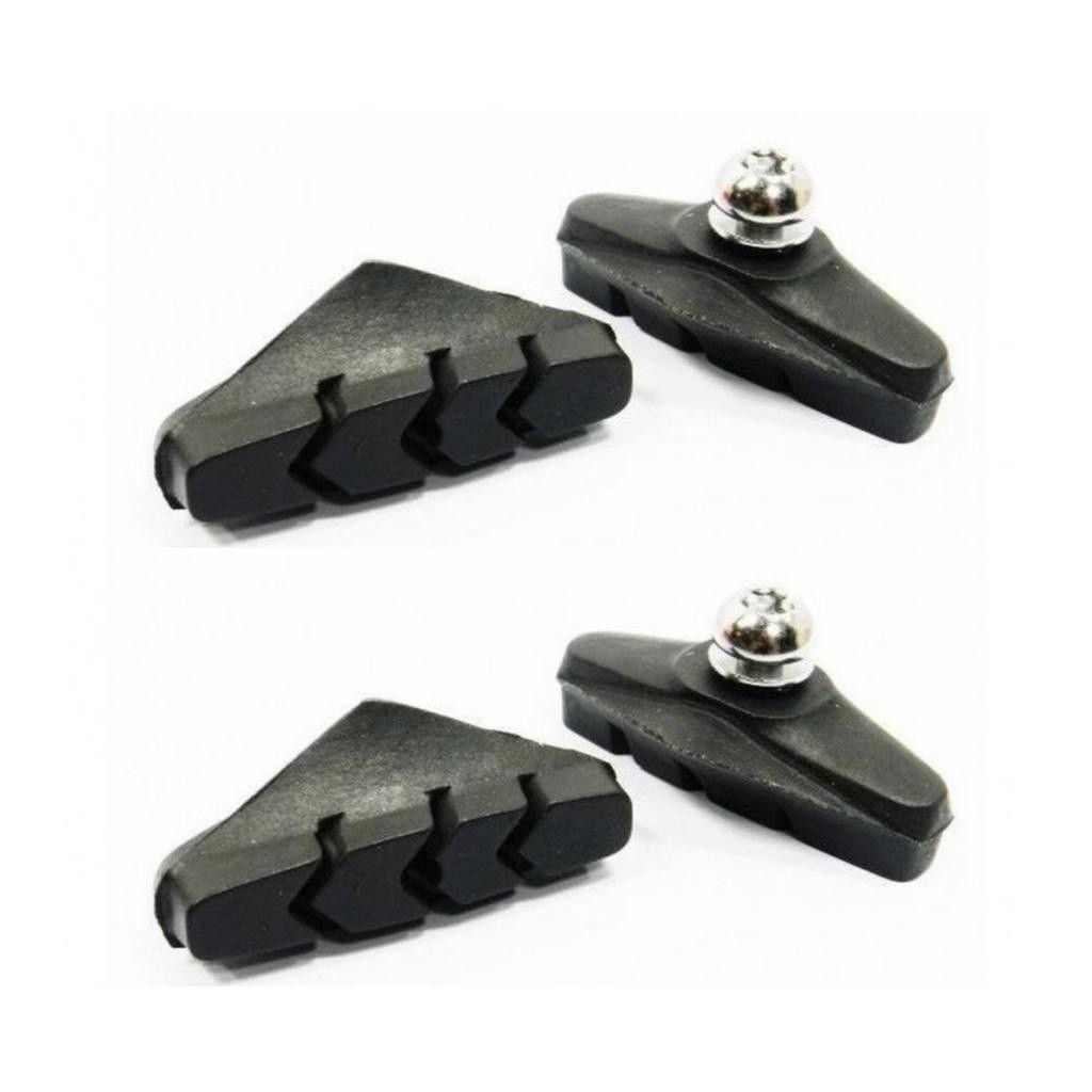 2 Pares Sapata Refil De Freio Ferradura Speed 450 50mm Road Bicicleta em Oferta na Shopee