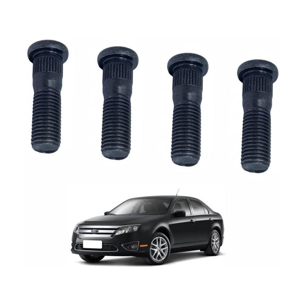 Kit 4 Prisioneiro Parafuso Roda Ford Fusion 2010 2011 2012