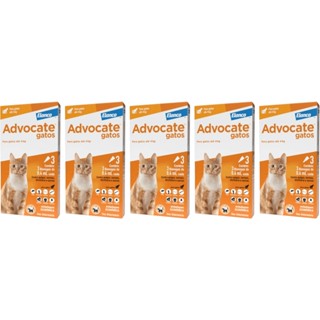 Combo Advocate Gatos 0,4ml Até 4kg - 3 Pipetas - 5 Unidades em Oferta na Shopee