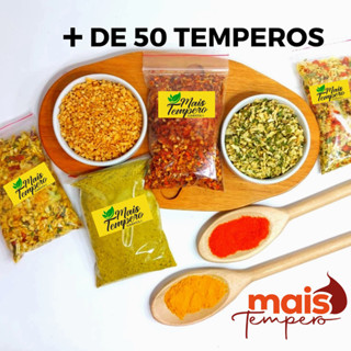 Monte seu kit tempero com 1kg 100g cada 10 Unidades No Total em Oferta na Shopee