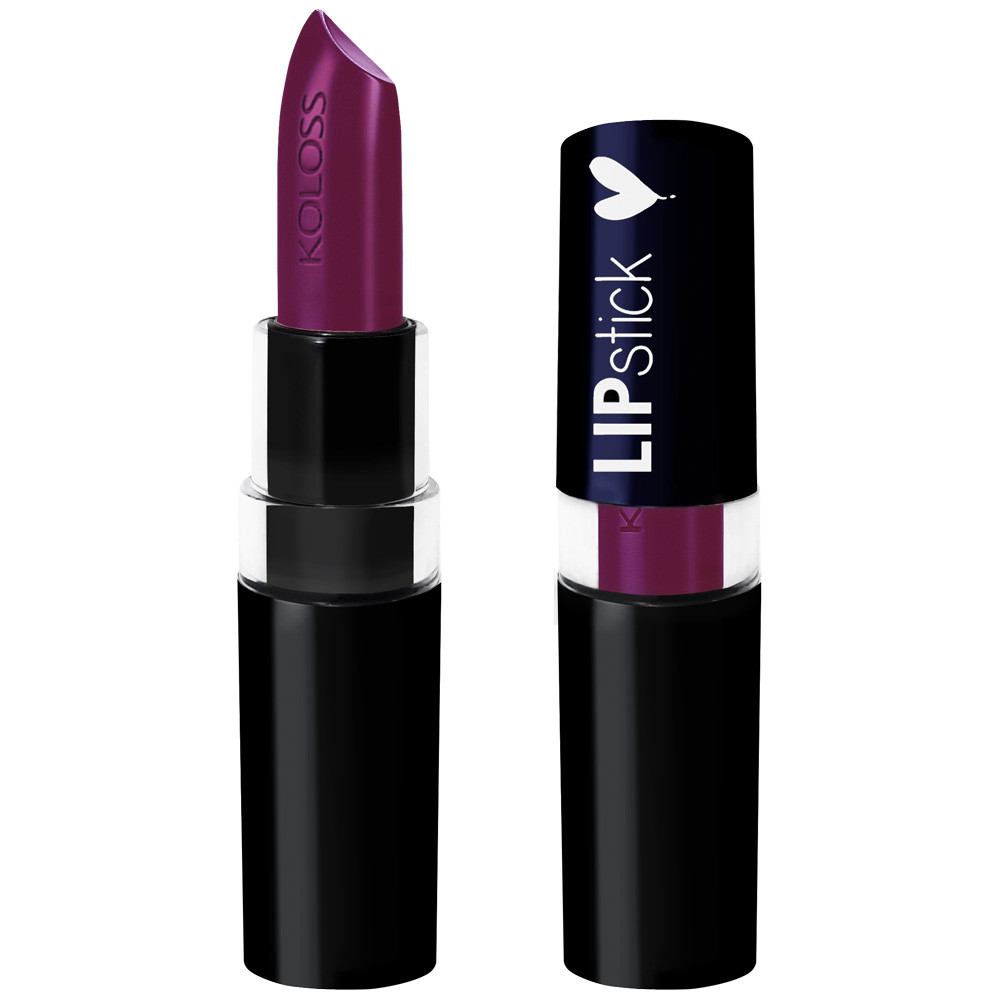 KOLOSS BATOM LIPSTICK 166 - CASSIS - CREMOSO HIDRATANTE LONGA DURAÇAO ALTA PIGMENTAÇÃO