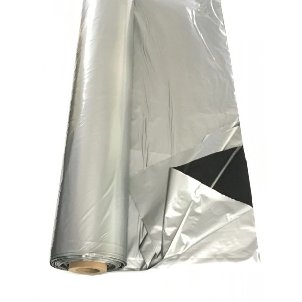 Lona Prata/Preta Silagem Sorgo/Mílho Nortene 10x10 200 Mícras Anti Uv