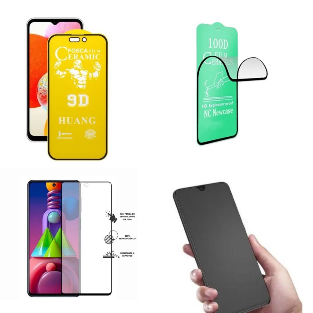 Pelicula - REDMI A5 - Xiaomi Ceramica / Ceramica Fosca de Privacidade / Ceramica Fosca / Vidro 3D