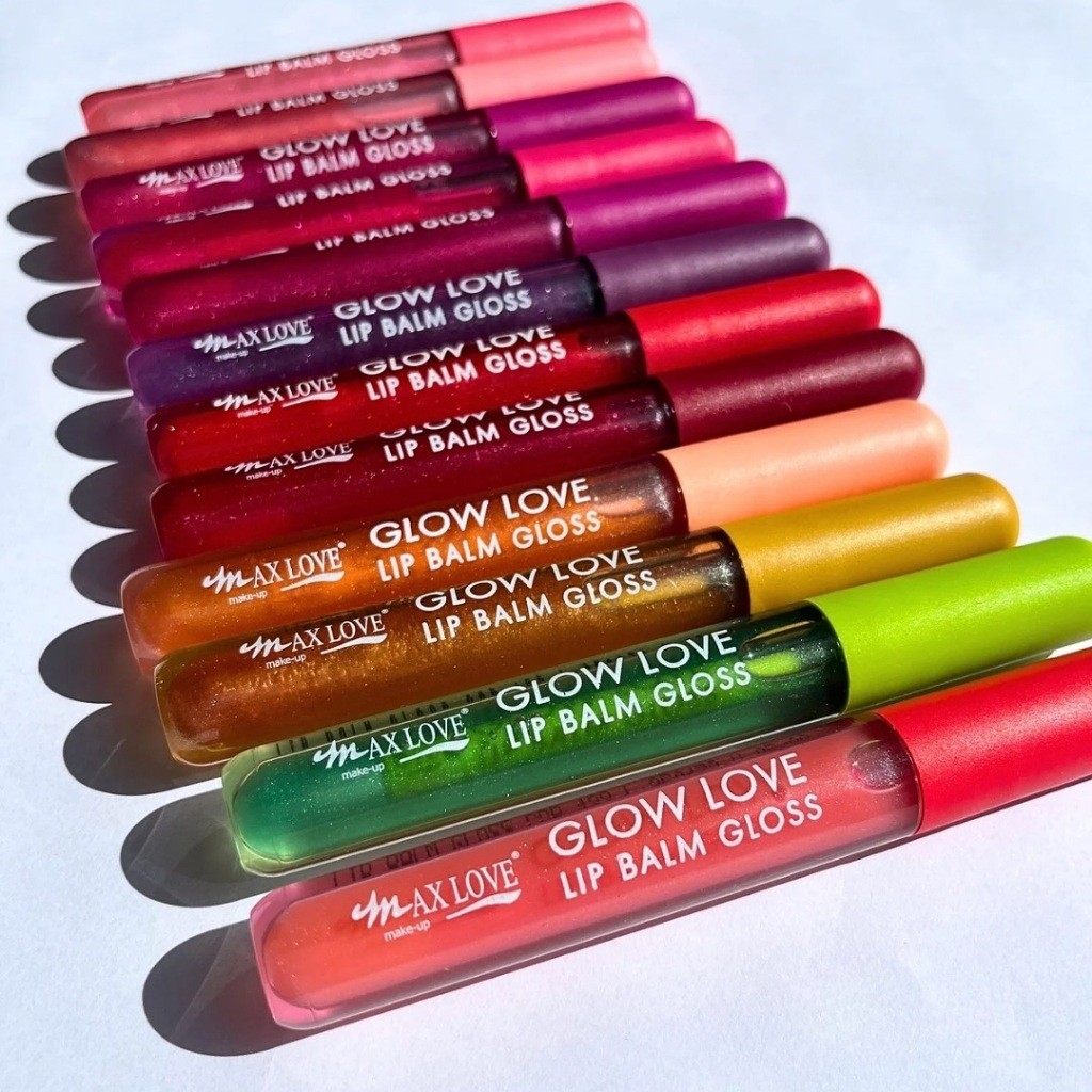 Glow Love Lip Balm com Mel – Max Love | 12 Aromas Frutados Disponíveis