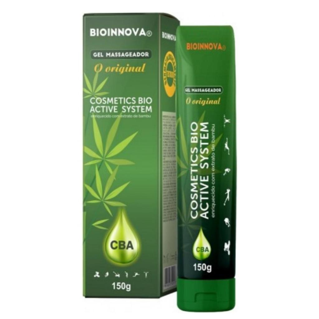 Gel Massageador CBA - Cosmetics Bio Active System 150g - BioInnova