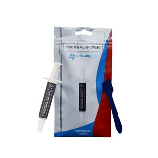 Pasta Térmica Thermal Silver 2G Seringa Implastec em Oferta na Shopee