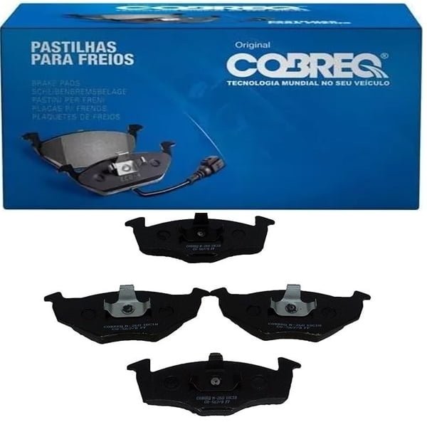 Pastilha De Freio Dianteira FOX GOL POLO SAVEIRO VOYAGE BENDIX / BOSCH Cobreq N260 em Oferta na Shopee