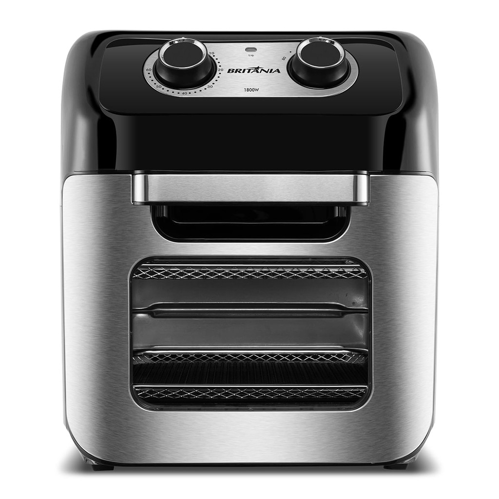 Air Fryer Oven Britânia 12L 3 em 1 1800W BFR2300P - Home Appliances