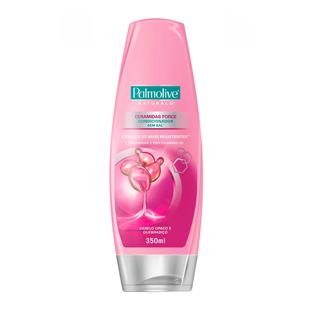 Condicionador Palmolive Naturals Ceramidas Force Sem Sal com 350ml - Beauty