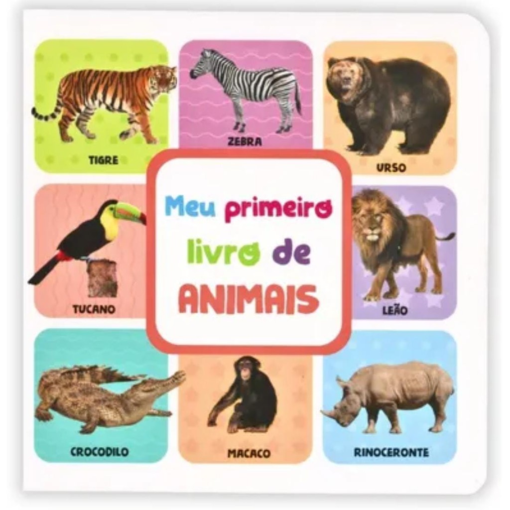 Meu Primeiro Livro de Animais em Oferta na Shopee