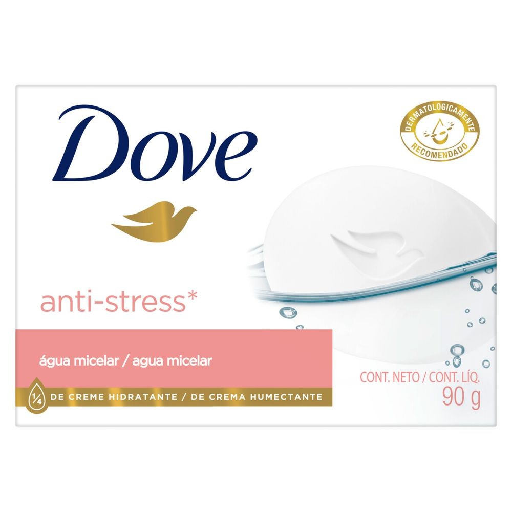 Sabonete em Barra Dove Micelar Anti-Stress 90g - Beauty