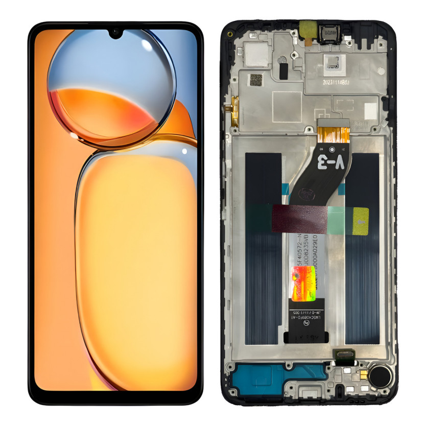 Tela Frontal Touch Lcd Display Para Xiaomi Redmi 13c&POCO C65 Compativel 23100RN82L Nova Lcd 100% Teste