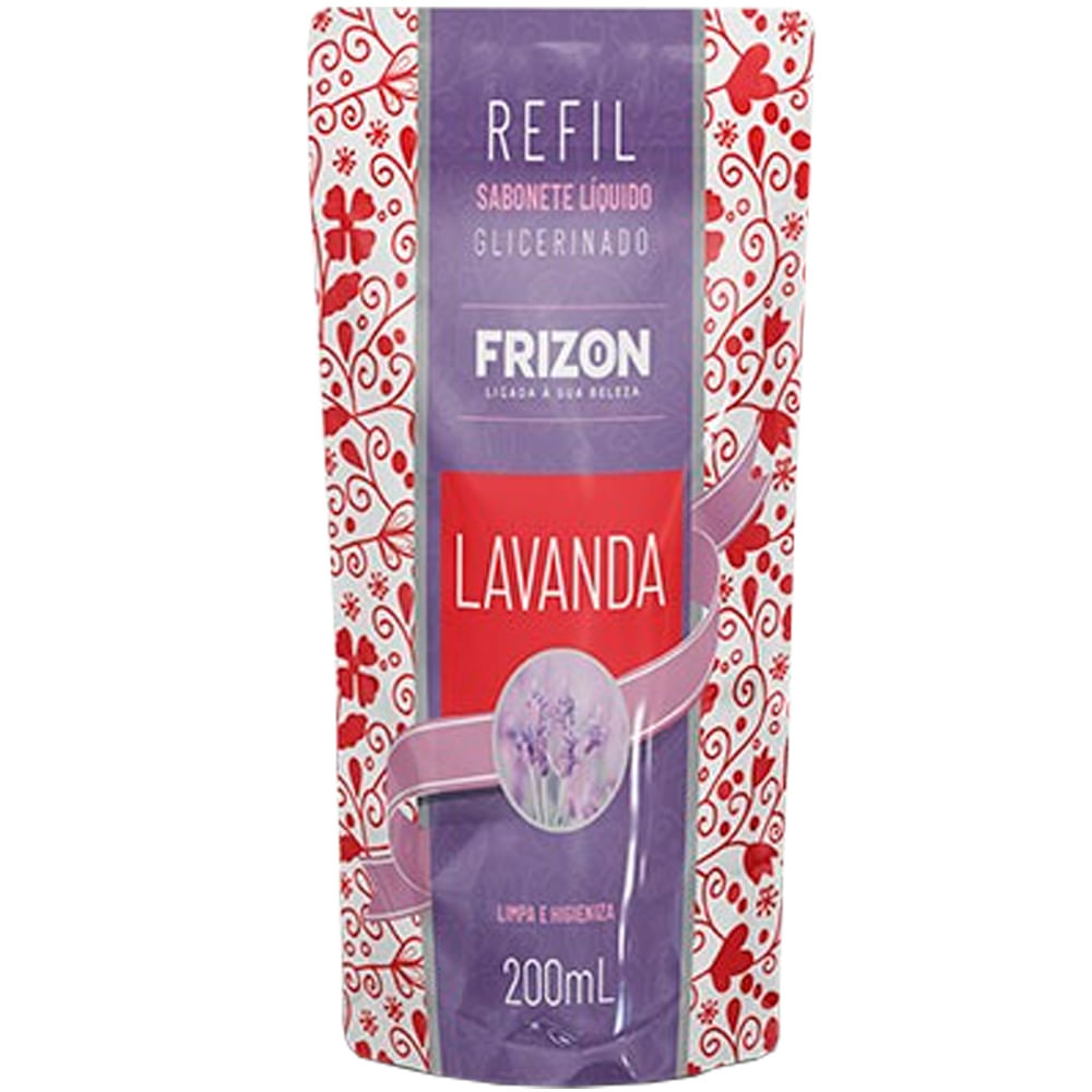Sabonete Liquido Frizon Lavanda Refil 200ml - Beauty