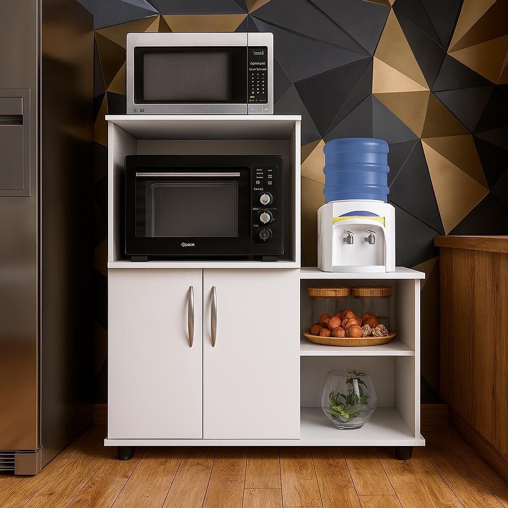 Balcão para Forno ou Micro-ondas - com 2 Portas e sem Rodízios — imagem 2 de 2