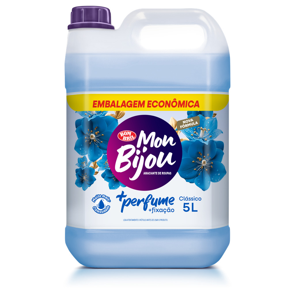 Mon Bijou Amaciante Regular + Perfume 5L em Oferta na Shopee